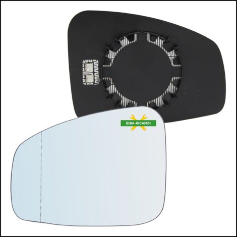 S piastra retrovisore asferica termica lato sx-guidatore per renault fluence (l