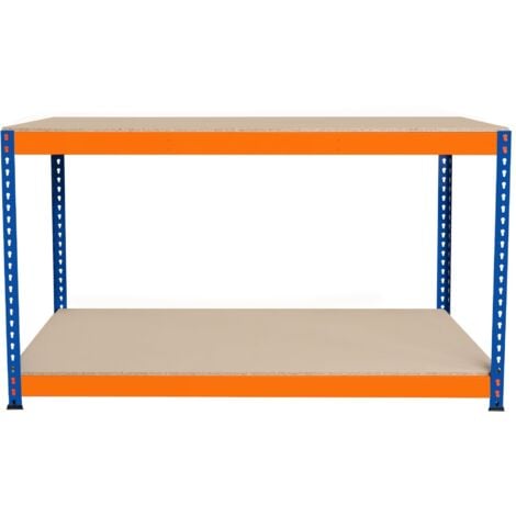 S-Rax 2 Tier Workbench - 150cm x 60cm x 90cm