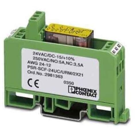 S.-REL. PSR-SCF-24UC/URM/2X21 10 ST PHOENIX CONTACT 2981363