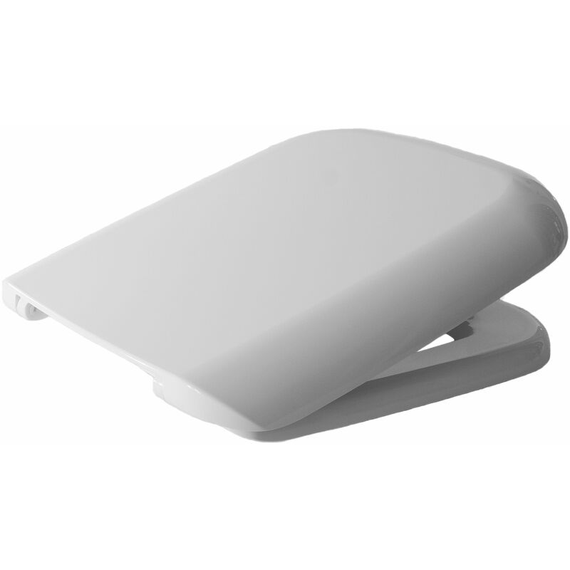 Daikin - Copriwater in Termoindurente, serie Conca della Ideal Standard, Bianco, con cerniere in acciaio inossidabile.