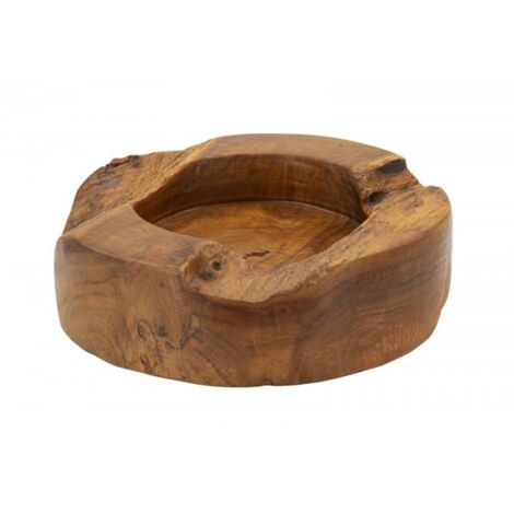 S/TASCHE ERUSI PLUS IN TEAK RIC.CM Ø 21X6 (PEZZI UNICI - NON RIP. IN SERIE)