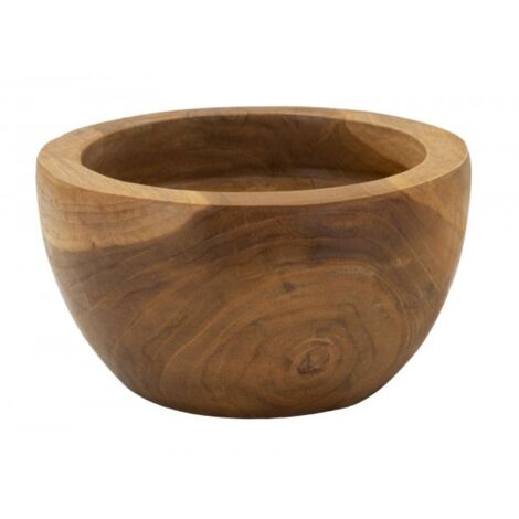 S/TASCHE ERUSI SIMPLE IN TEAK RIC.CM Ø15X9,5 (PEZZI UNICI-NON RIP.IN SERIE)
