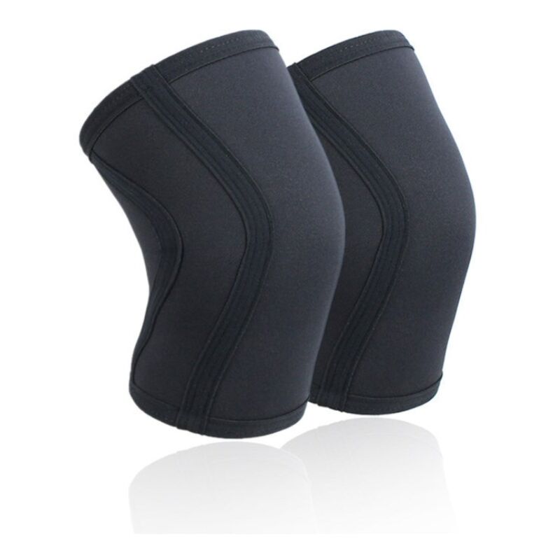 Csparkv - S)1 pièce Sleeves: Genouillères de Compression pour Un Soutien et Une Protection Premium, en Néoprène 5 mm. Haltérophilie, Crossfit,