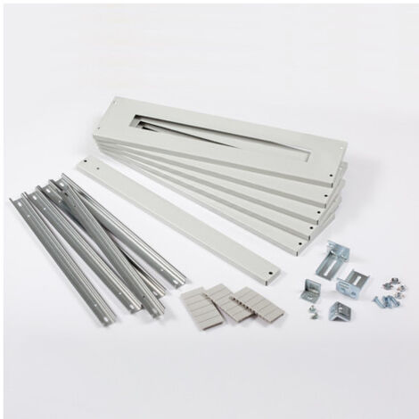S120m150 Ide Kit Plastron 5 Rangées En Métal Pour Coffret Ide Atlantic 65sup96120 Ou 40enl96120 Ou 40enl96120