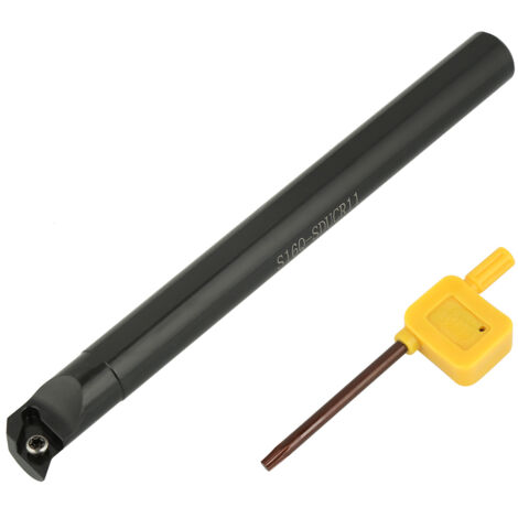 S16Q SDUCR11 16x180mm 95° Wendeschneidplattenhalter für DCGT/DCMT/DCMW Hartmetall-Wendeschneidplatten, zum Drehen von Stahl und Edelstahl