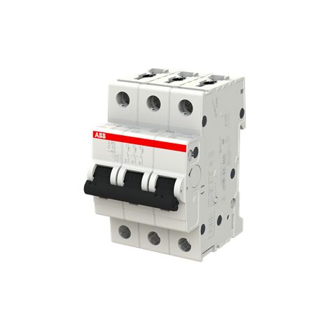 S200 Disjoncteur modulaire- 3P 13A courbe C 6000A/10kA (3 modules)-peignabl 2CDS253001R0134 ABB D946790