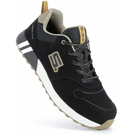 S 24 BOSSI INDUSTRIE S24 Baskets de sécurité S1P basses Haka - 6262 - Noir - 46