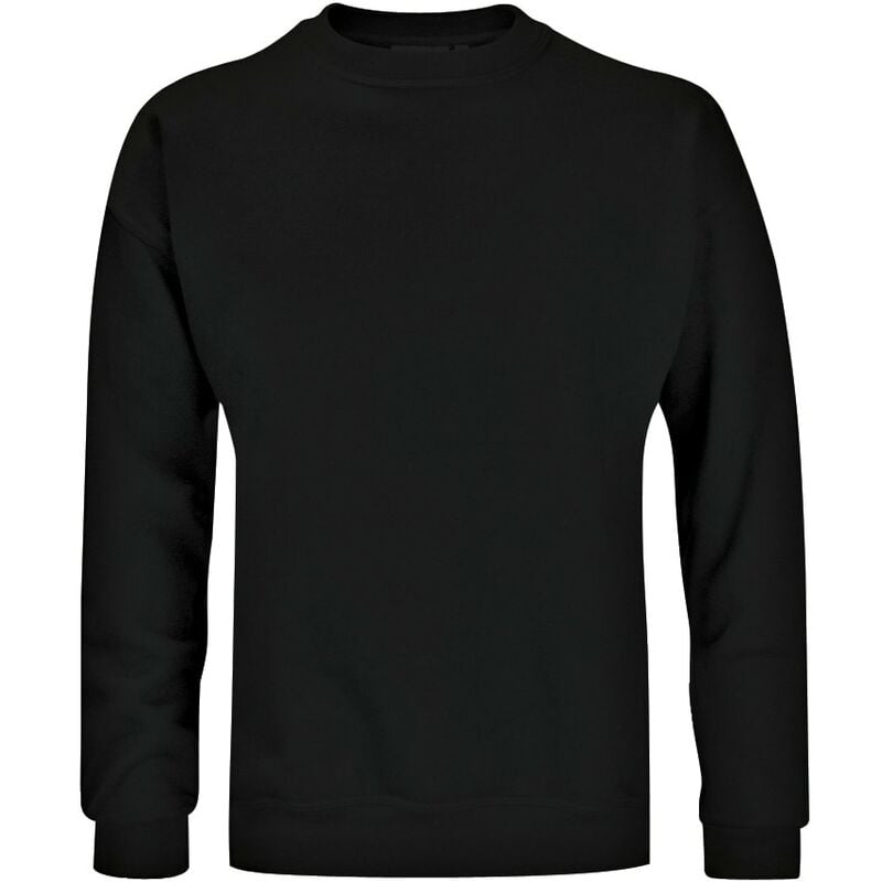 S280B Medium Black Sweatshirt - Sitesafe