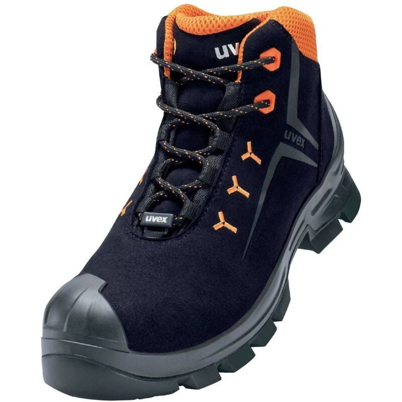 2 macsole® 6529244 esd Stivali di sicurezza S3 Taglia delle scarpe (eu): 44 Nero, Rosso 1 Paio/a - Uvex