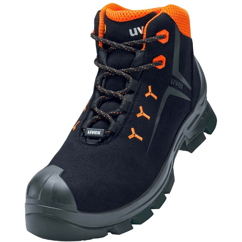 Scarpe antinfortunistiche Uvex 2 Vibram S3 HI HRO SRC 65292 - 42 - Nero