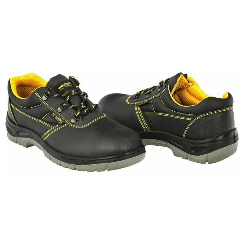 Image of Wolfpack - Scarpe seguridad s3 pelle nera n. 39 abbigliamento da lavoro, calzature seguridad, stivali da lavoro.