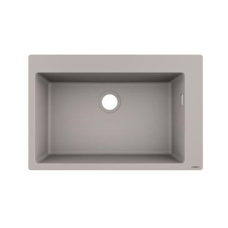 S510-F660 Evier encastré 660 gris béton
