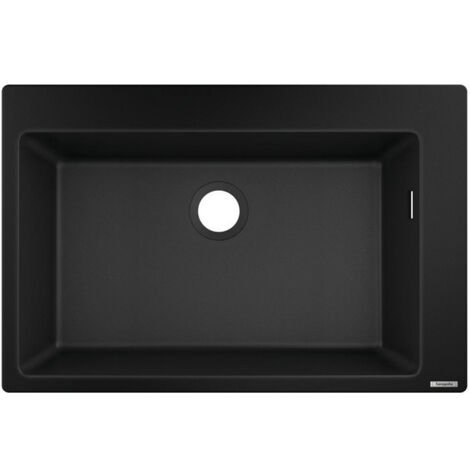S510-F660 Evier encastré 660 noir graphite