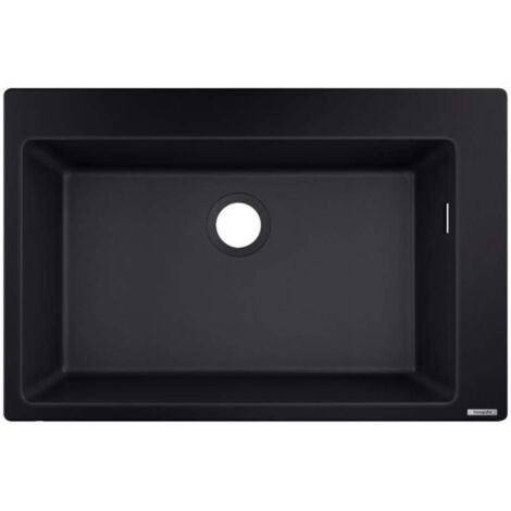 S510-F660 Lavello incasso 660 nero grafite
