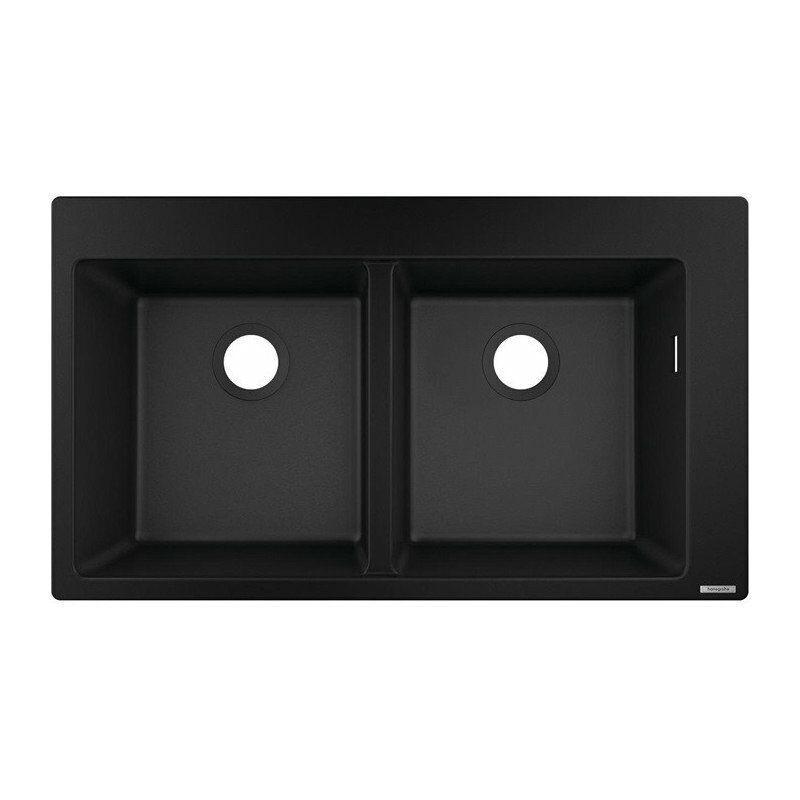 

S510-F770 Fregadero empotrado 370/370 negro grafito