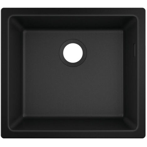 S510-U450 GS Evier à encastrer sous plan 450 noir graphite