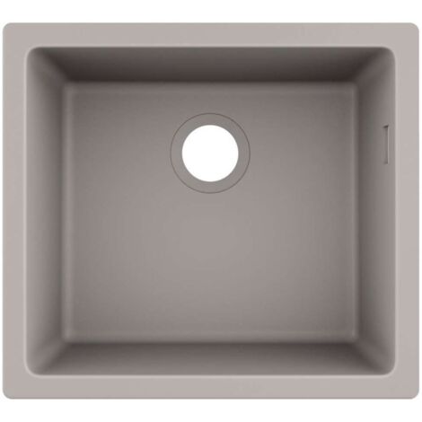 S510-U450 GS Lavello sottotop 450 grigio cemento