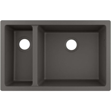 S510-U635 GS Lavello sottotop 180/450 grigio pietra