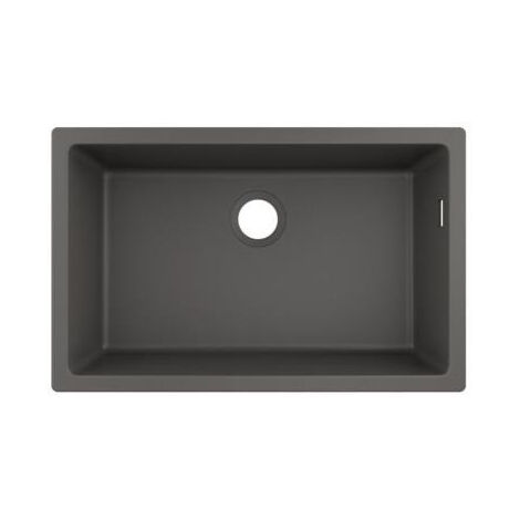 S510-U660 GS Evier à encastrer sous plan 660 gris pierre