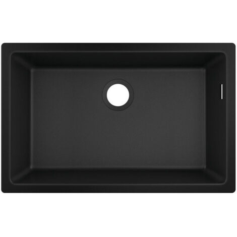 S510-U660 GS Evier à encastrer sous plan 660 noir graphite