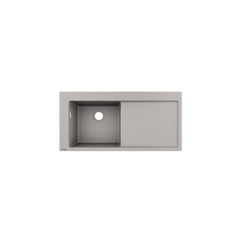 

Hansgrohe - S5110-F450 Fregadero empotrado 450 con escurridor gris hormigón