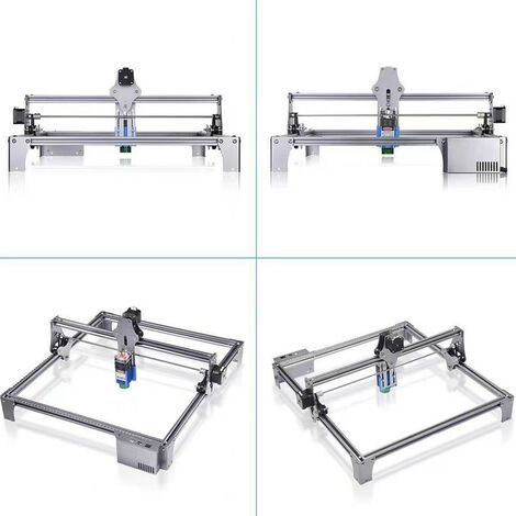 S6 Pro Laser-Gravierer Laser-Gravur-Schneidemaschine für Holz PCB Board 60W 100-240V AC EU Stecker