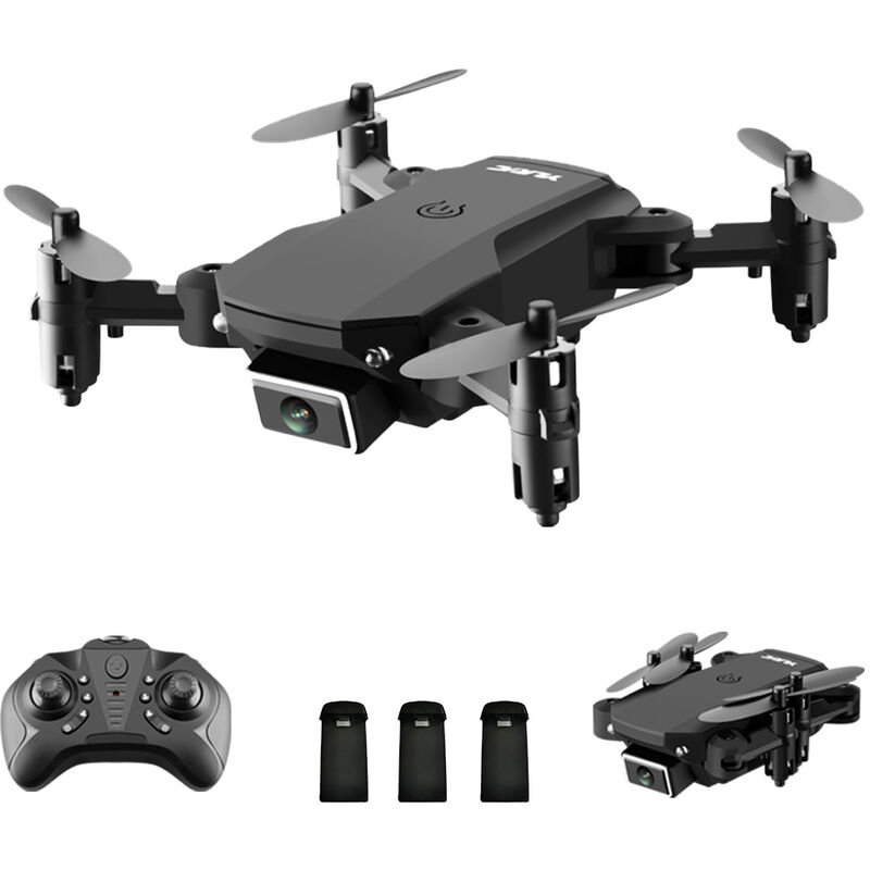 

Happyshopping - S66 RC Drone con camara 4K Drone Camara dual Posicionamiento de flujo optico WiFi FPV Drone Modo sin cabeza Altitude Hold Gesture