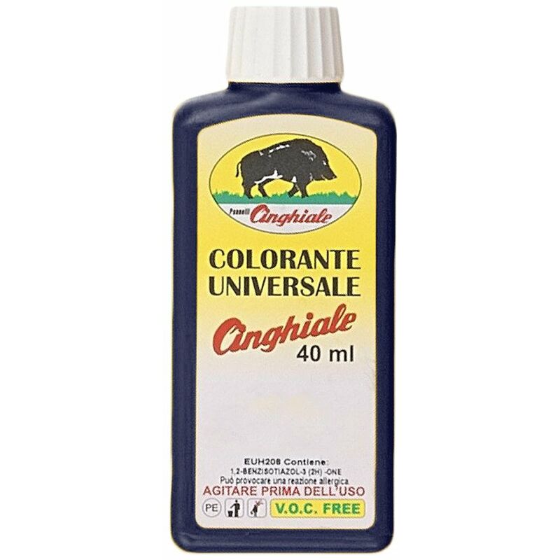 S.940 - colorante universale flacone da 40 millilitri colore blu - cinghiale