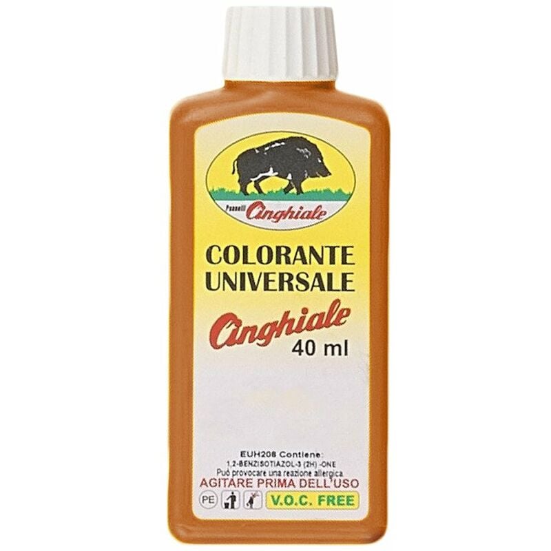 S.940 - colorante universale flacone da 40 millilitri colore giallo cromo - cinghiale