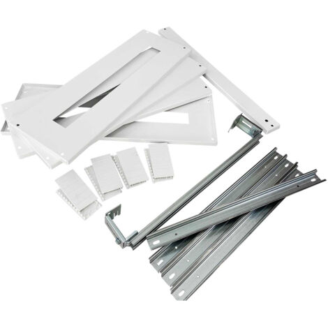 S96m200 Ide Kit Plastron 4 Rangées En Métal Pour Coffret Ide Atlantic 65sup96120 Ou 40enl96120 Ou 40enl96120