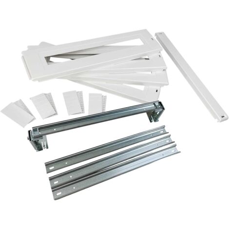S96p150 Ide Kit Plastron 4 Rangées En Plastique Pour Coffret Ide Atlantic 65sup7296 Ou 40enl7296