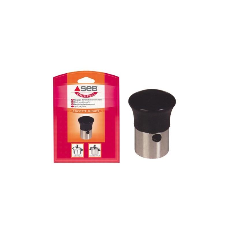 SEB - SA790076 Schwarzes Ventil für authentischen Schnellkochtopf