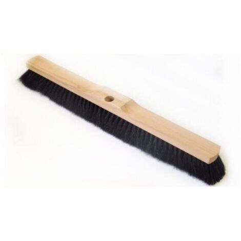 Saalbesen Naturhaar Stielloch 60cm