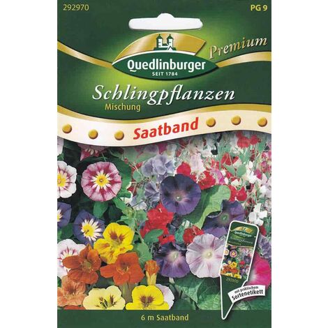Saatband Schlingpflanzen, Mischung