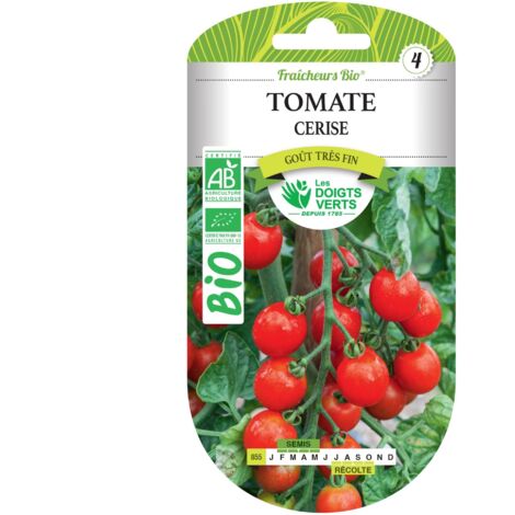 Saatgut Kirschtomate BIO Die grünen Finger