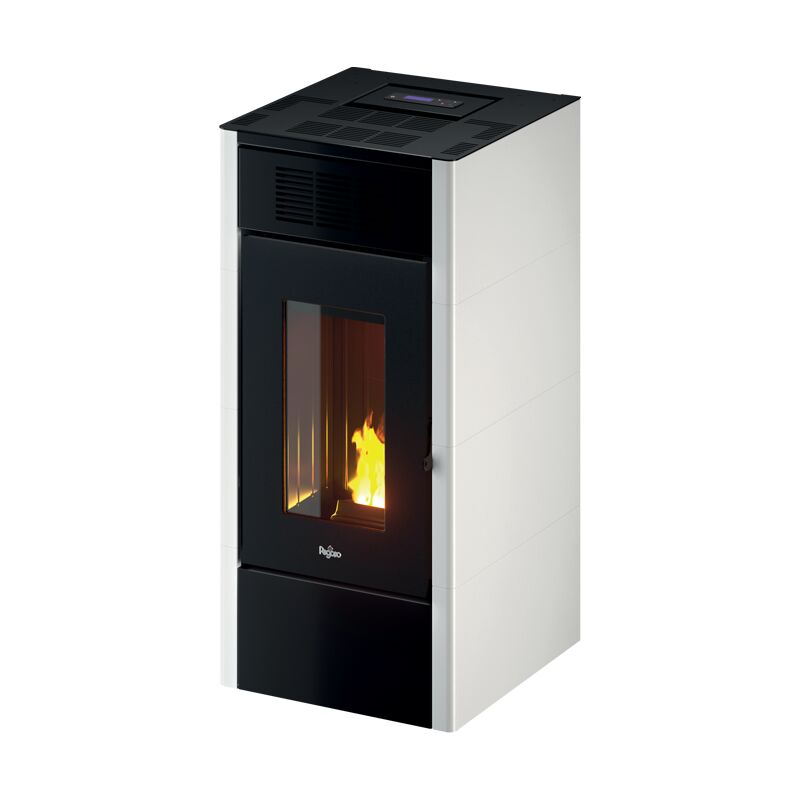 

Pegaso - Saba - Estufa de pellet canalizable blanca 14 Kw