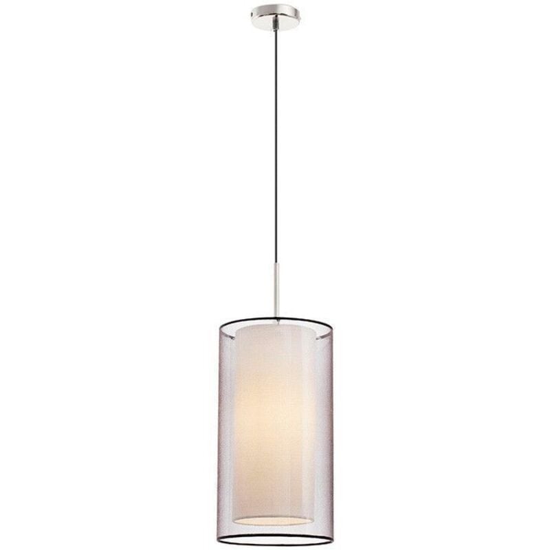 Saba Lampe suspension nickel mat 1L