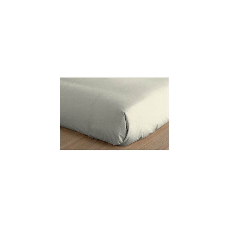 

Sabana bajera ajustable de la marca Tolrá en tejido de algodón PES de 180 hilos/ 10 cm de fácil lavado. Cama 105 cm. Crema