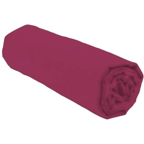 Sábana Bajera Ajustable Lovely Home LH71617 Fucsia Rose 90 x 190 + 25 cm