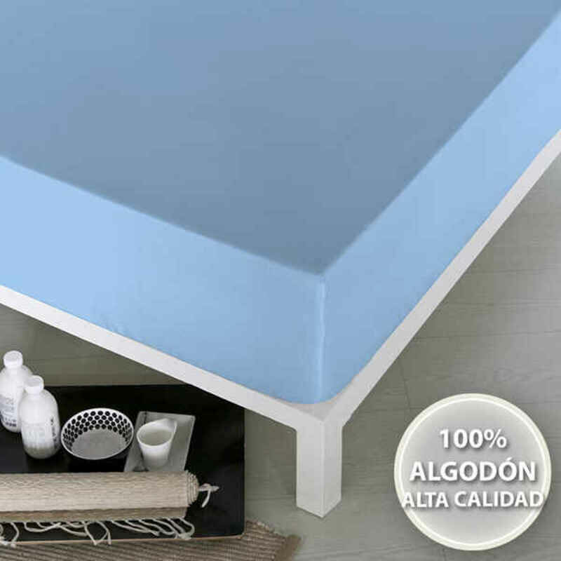 

Sábana Bajera Ajustable Naturals Azul