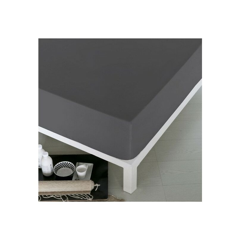 

BHD - Sábana Bajera Ajustable Naturals Gris