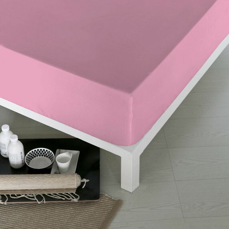 

Sábana Bajera Ajustable Naturals Rosa