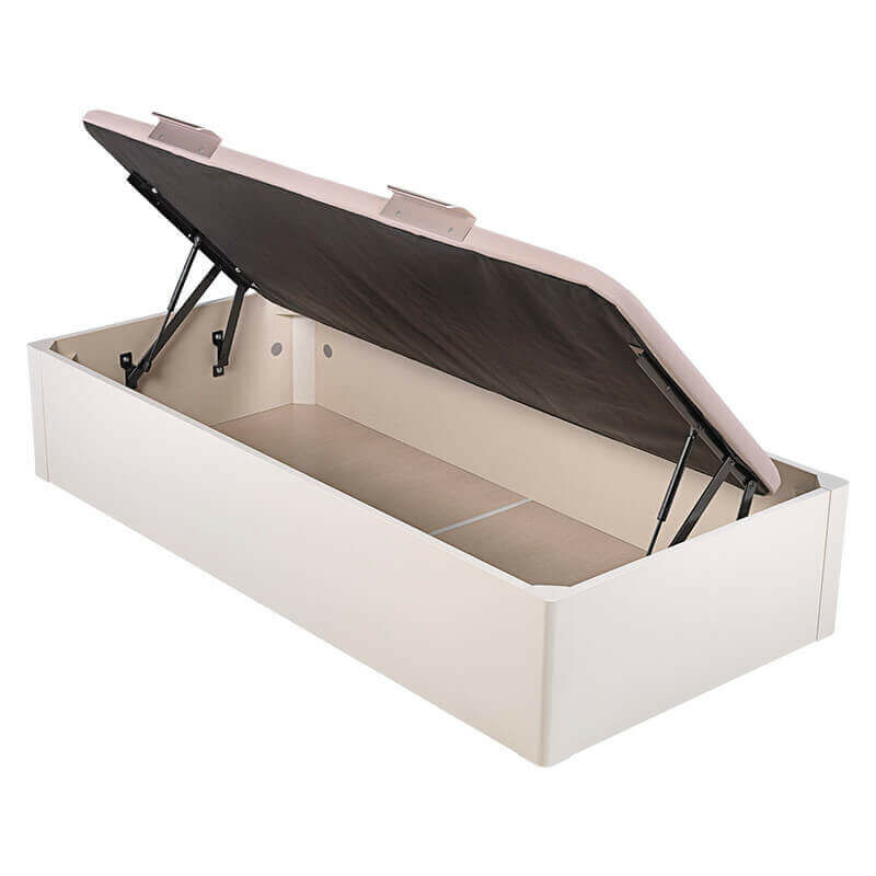 

Canapé abatible lateral tapa embutida altura 30 cm | Blanco - 90x200cm - Pikolin