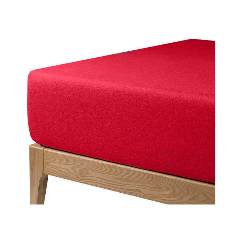 

Sabana Bajera protectora transpirable hasta grosor 30 cm | Rojo - 120cm