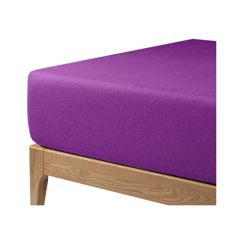 

Sabana Bajera protectora transpirable hasta grosor 30 cm | 150cm - Violeta