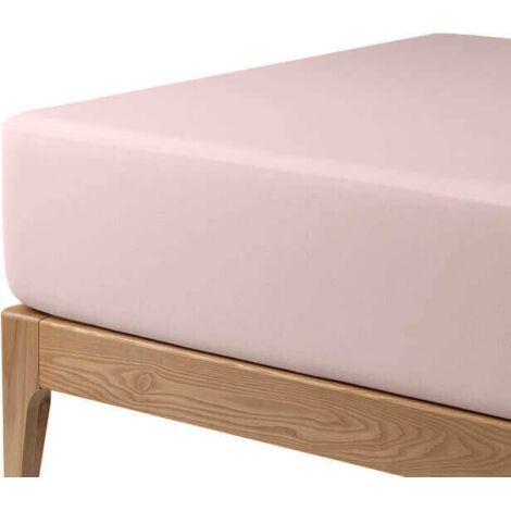 Sabana Bajera protectora transpirable respira para Bebé Rosa - 60x120 cm