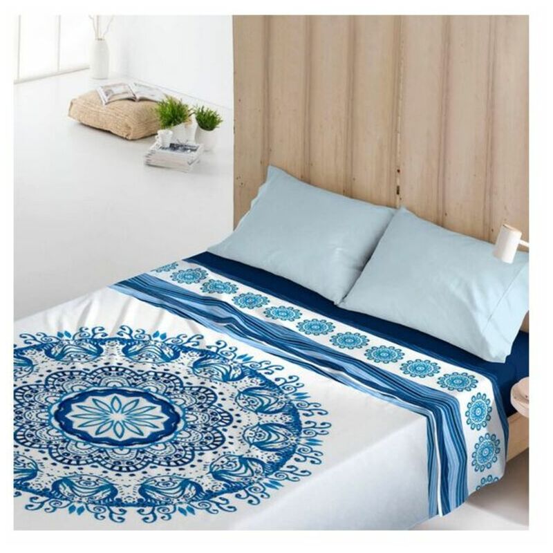 

BHD - Sábana Encimera Costura Greek Indigo