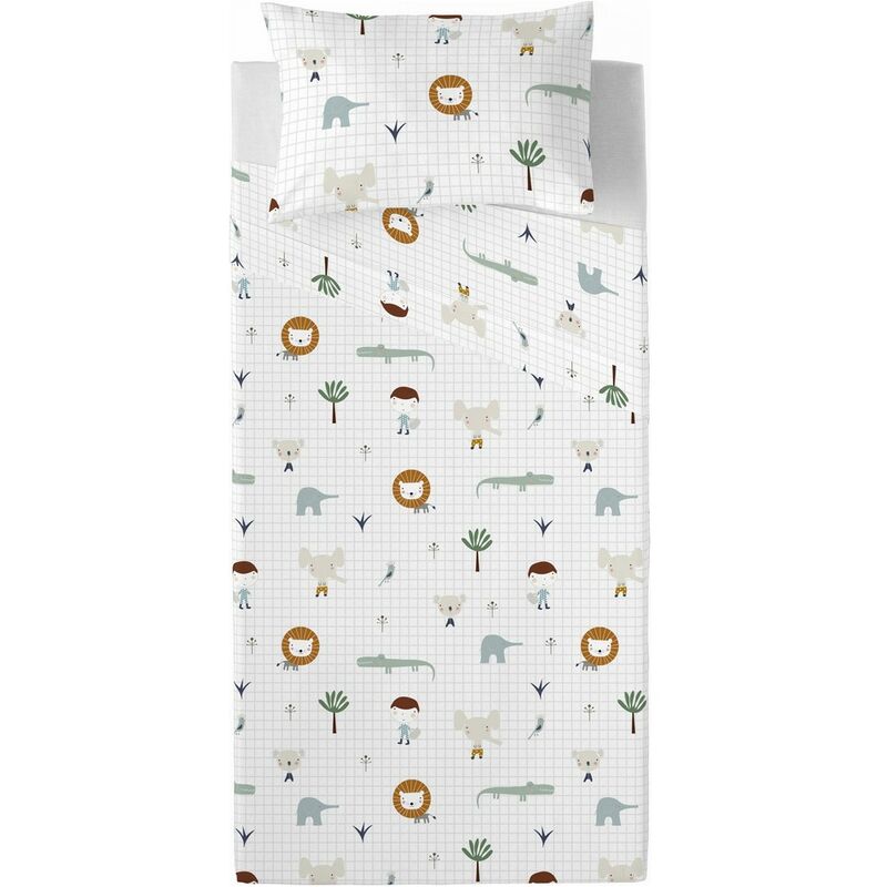 

Sábana Encimera Haciendo el Indio Jungle (Cama de 105)