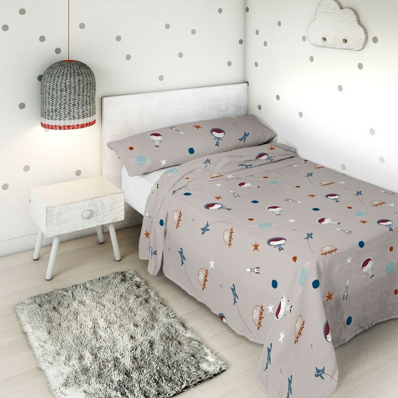 

Sábana Encimera Haciendo el Indio Planet (Cama de 105)