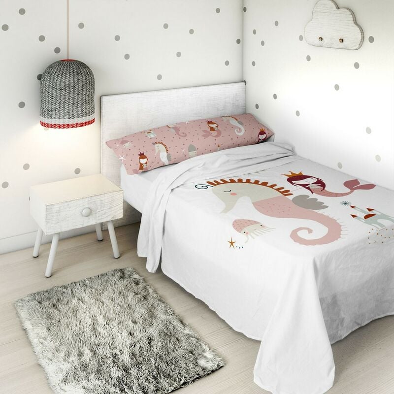 

Sábana Encimera Haciendo el Indio Seahorse (Cama de 105)
